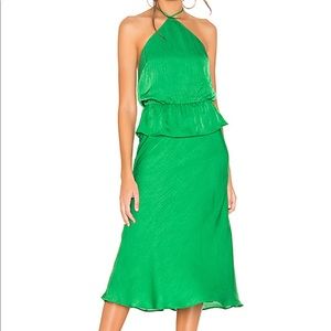 House of Harlow Green Midi Dress